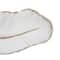 CosmoLiving by Cosmopolitan White Polystone Feather Wall Décor